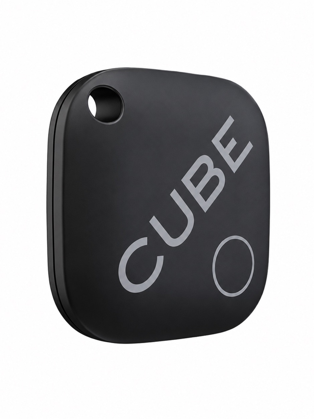 Black GPS Tracker & Finder - Compact Bluetooth Tracking Tag